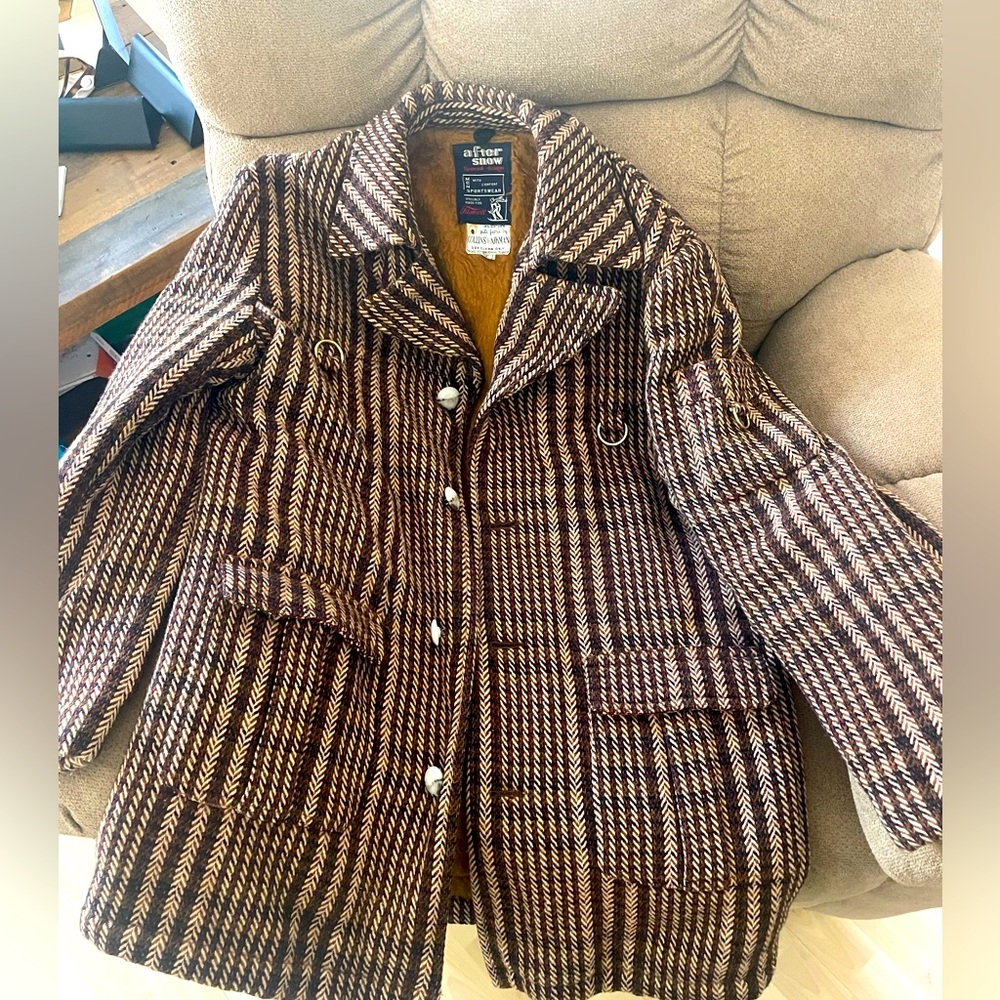 Man’s Coat from COLLINS & AIKMAN, fabric Pioneer